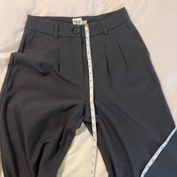 NWOTs Princess Polly Archer Pants in Slate Gray size 6 PETITE - Picture 5 of 14